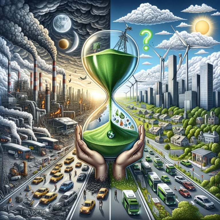 When will renewable resources fully replace non-renewable ones?