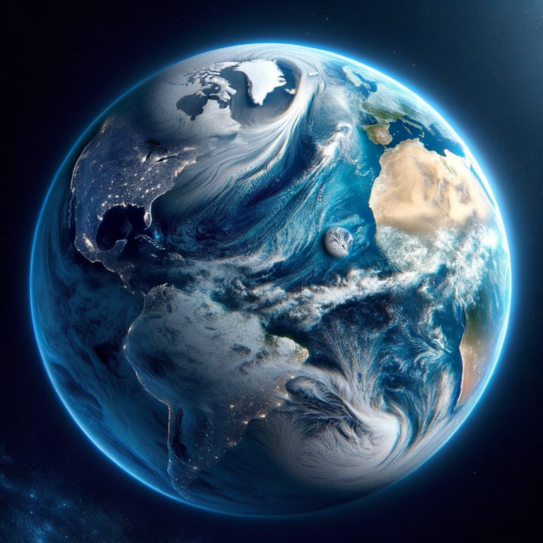 What if Earth's atmosphere shrank to half its size?
