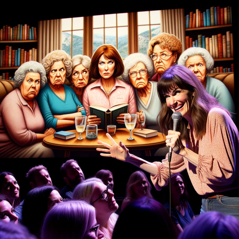 Judgmental book club members