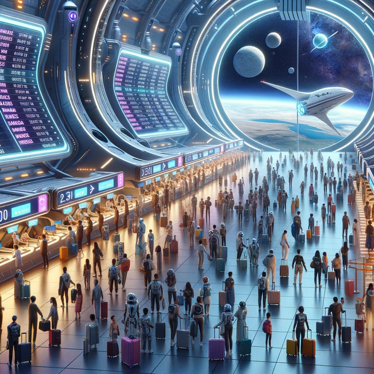 When will interplanetary travel be available for the public?