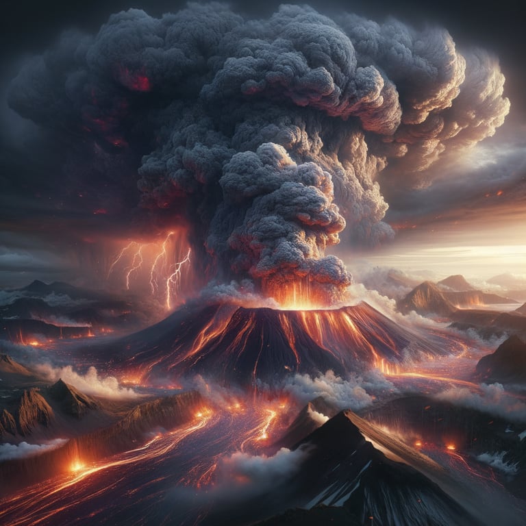 What if a supervolcano erupted?