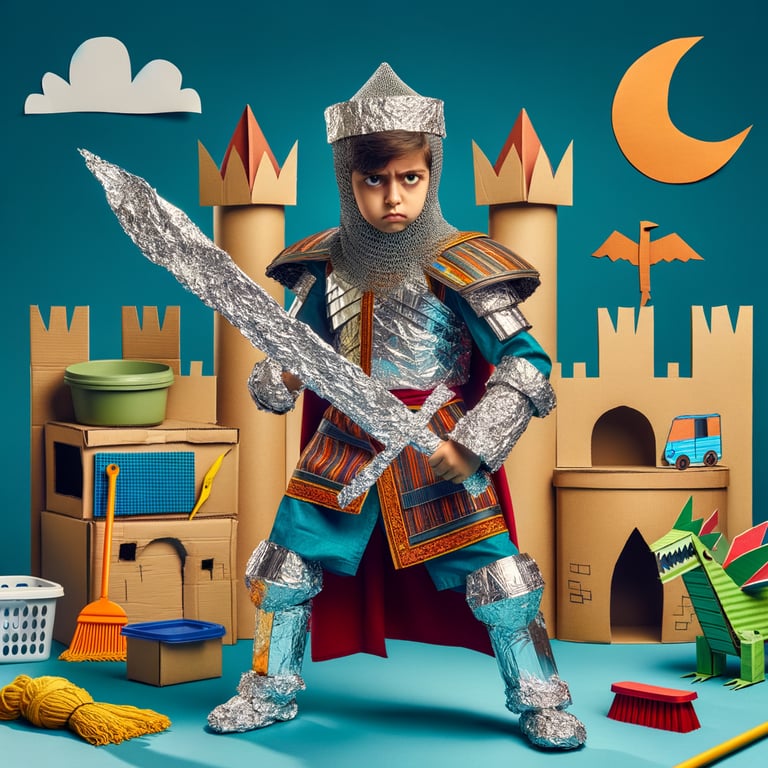 The Aluminum Foil Knight