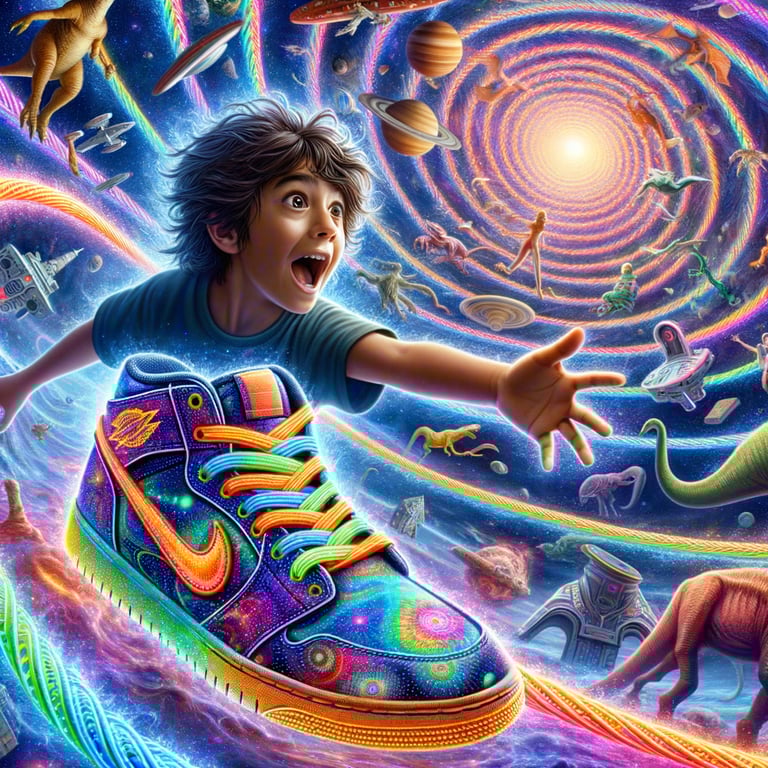 Zigzag Zach's Quantum Shoelaces