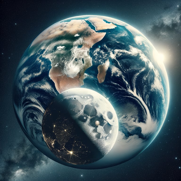 What if Earth developed two moons?