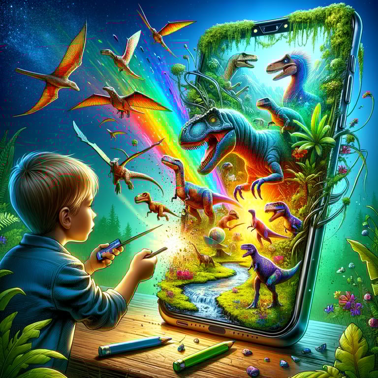 Pixel's Pocket Prehistoric Park