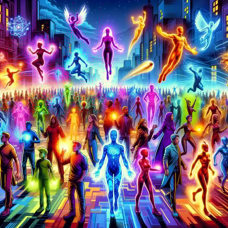 What if every human had a unique superpower?