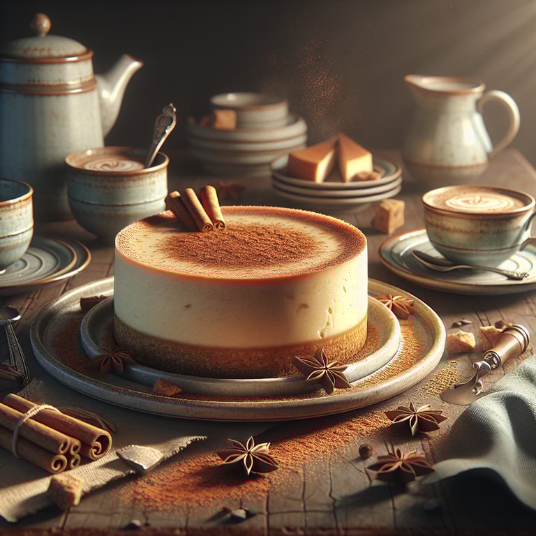 Chai Latte Cheesecake