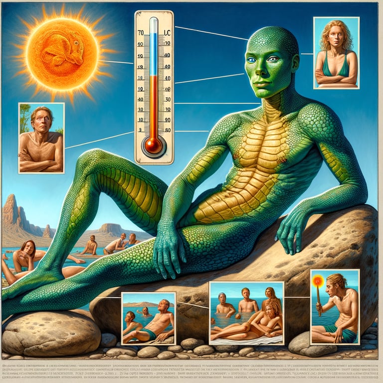 What if humans were cold-blooded like reptiles?