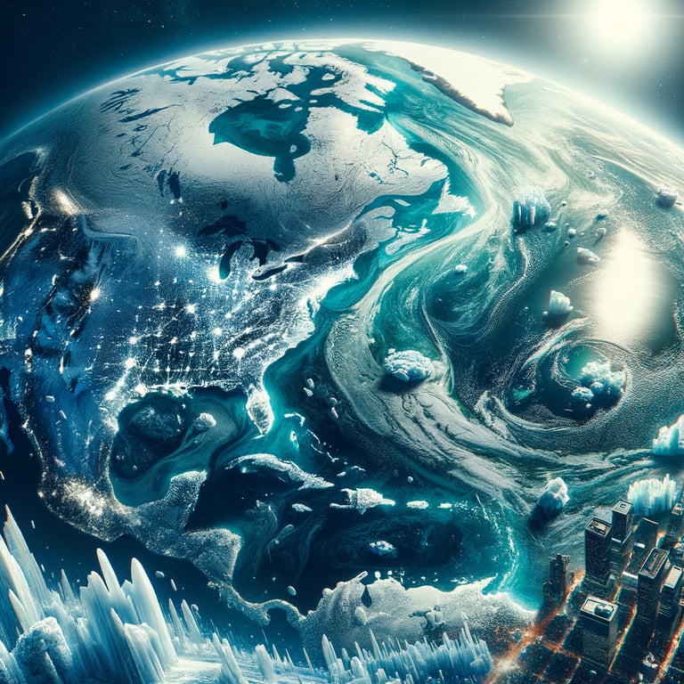 What if all the Earth's freshwater froze over?