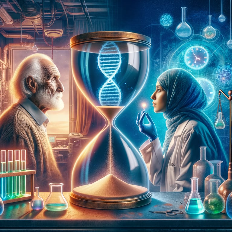 What if we could stop the aging process at will?