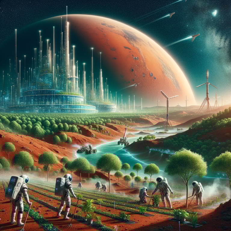 What if we could terraform Mars in a year?