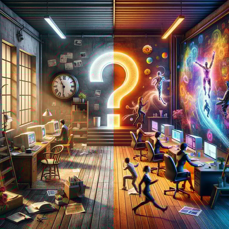 When will virtual workplaces replace physical offices?