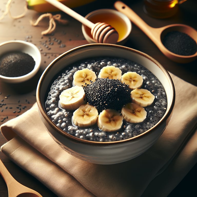 Black Sesame Porridge