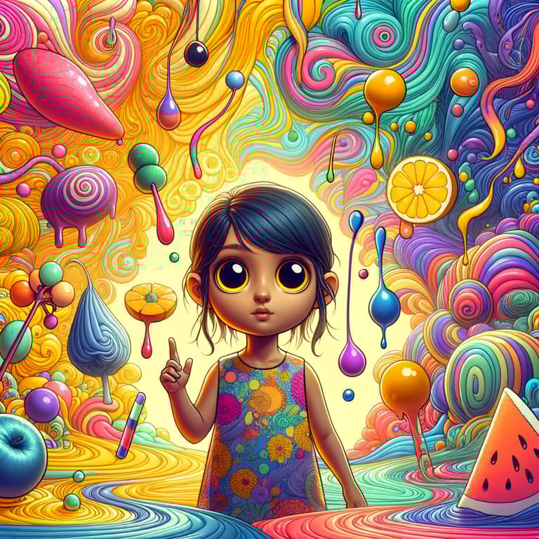 The Girl Who Could Taste Colors