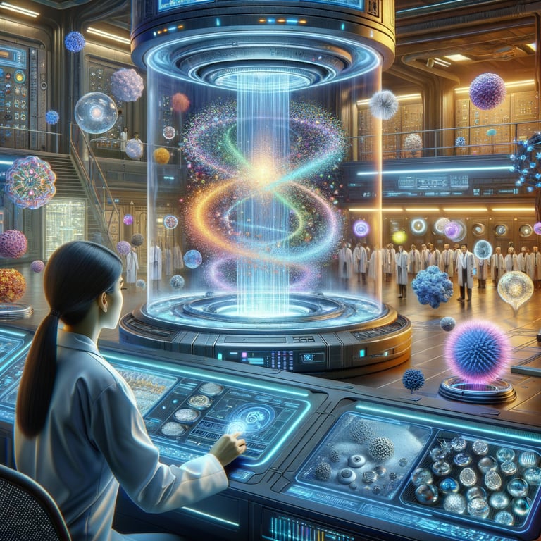 What if we could synthesize any material instantly?