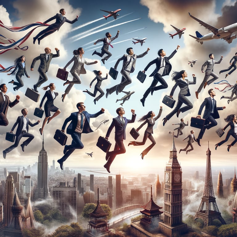 How would global politics shift if humans could fly?
