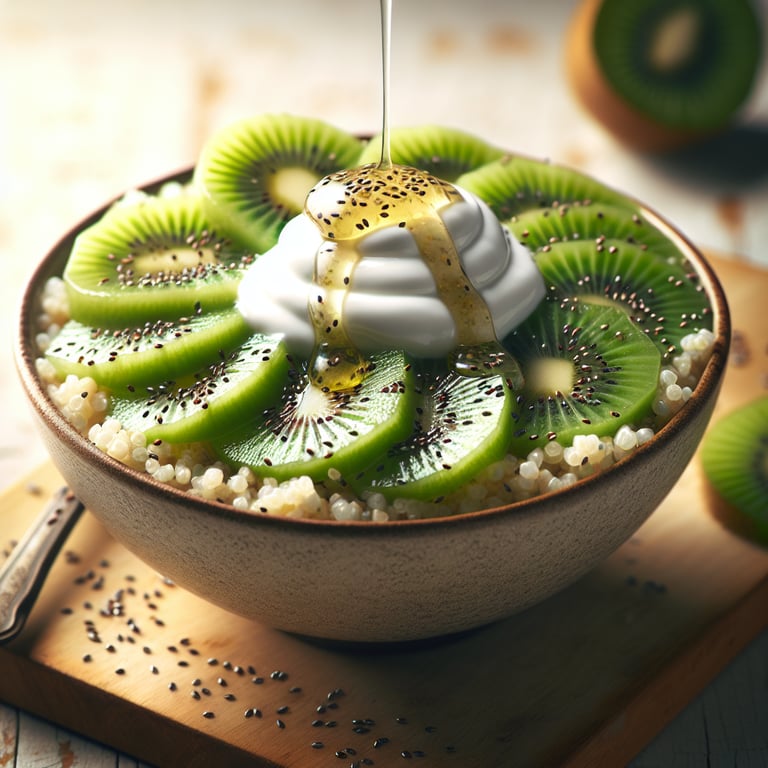 Coconut Yogurt Quinoa Bowl