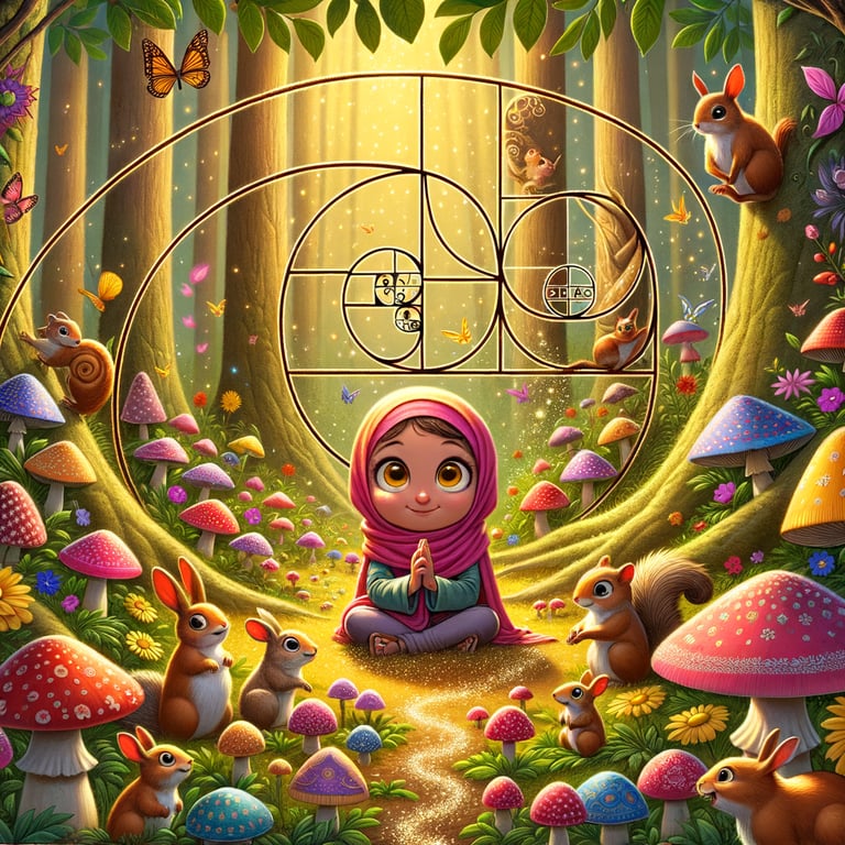 The Fibonacci Fairy Ring