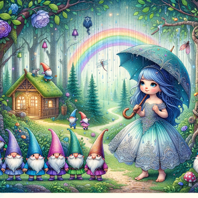 Rain White and the Seven Gnomes