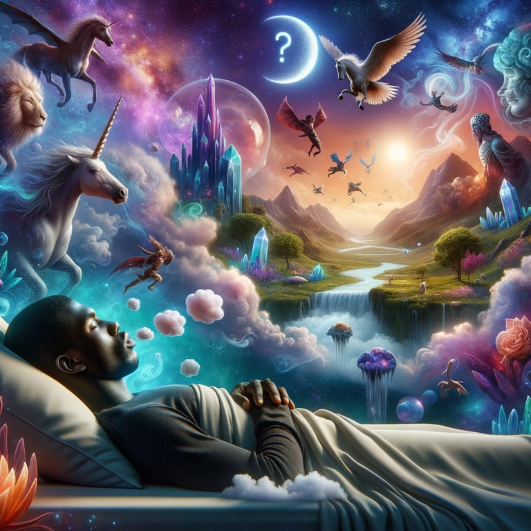 Why do we dream about things we've never experienced?