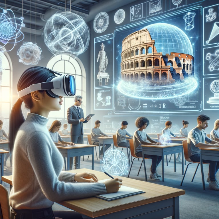How could virtual reality change education?