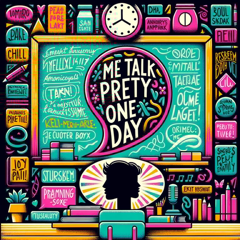 Me Talk Pretty One Day