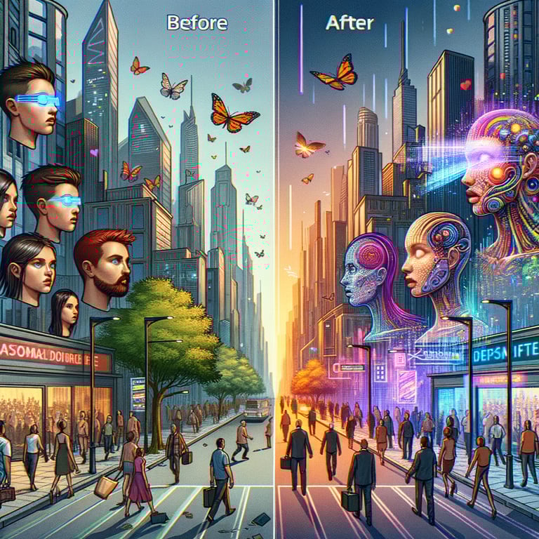 What if people could choose their appearance daily?