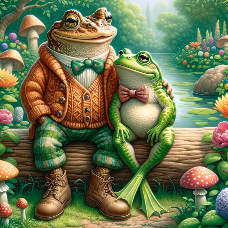 Toad and Frog are Neighbors