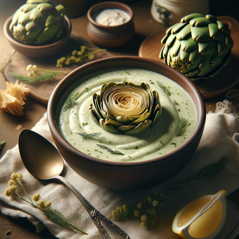 Cream of Artichoke Soup