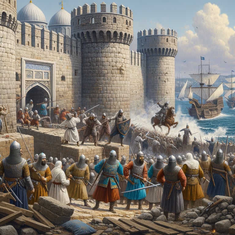 Fall of Constantinople to the Ottomans