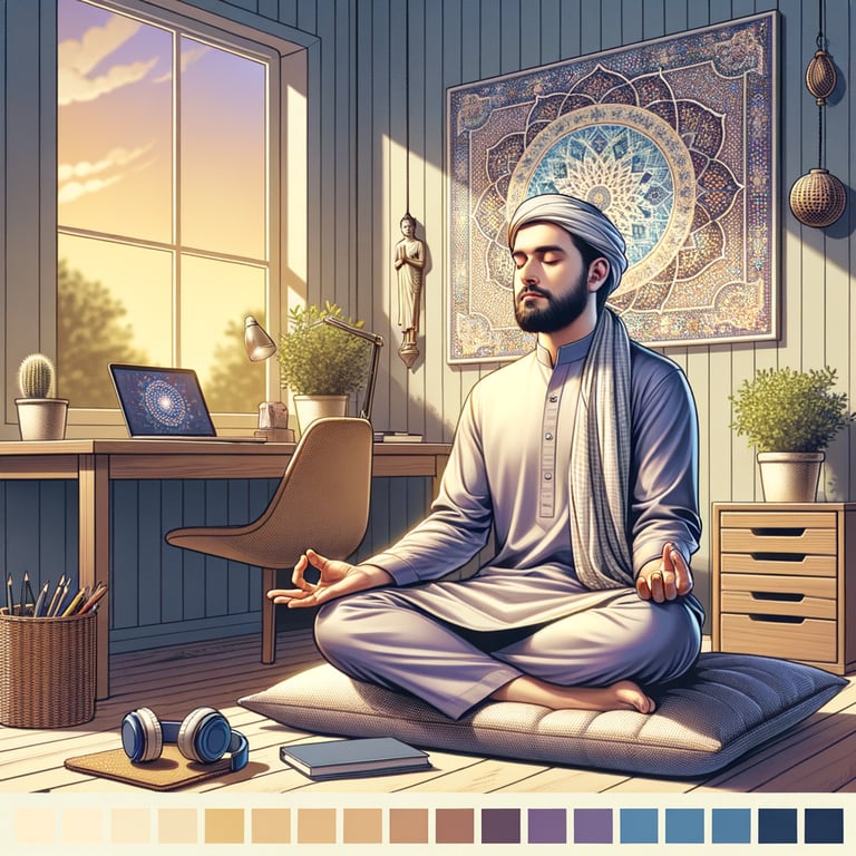 Remote Work Focus Meditation