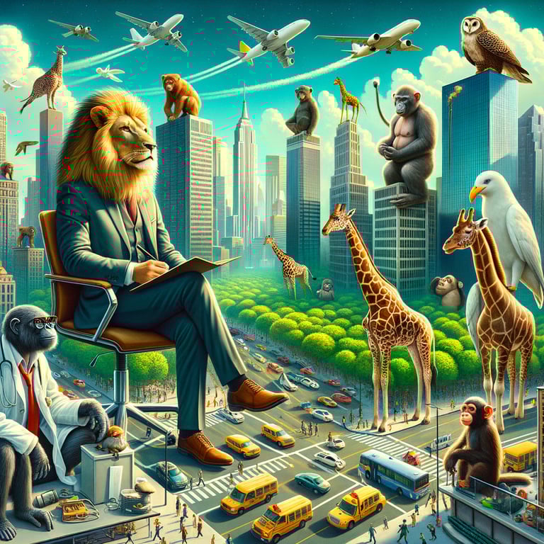 What if animals ruled the world instead of humans?