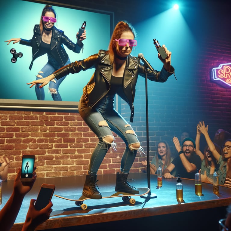 Desperate attempts to be cool