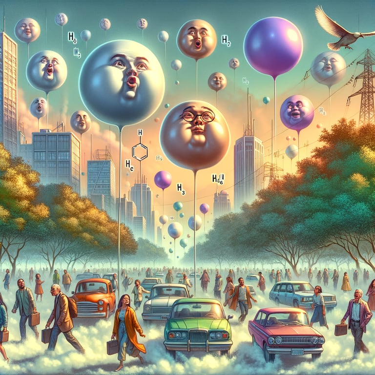 What if the atmosphere was full of helium instead of oxygen?