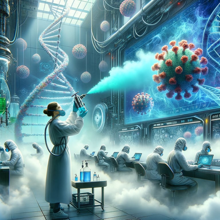 When will we develop vaccines that can be administered through the air?