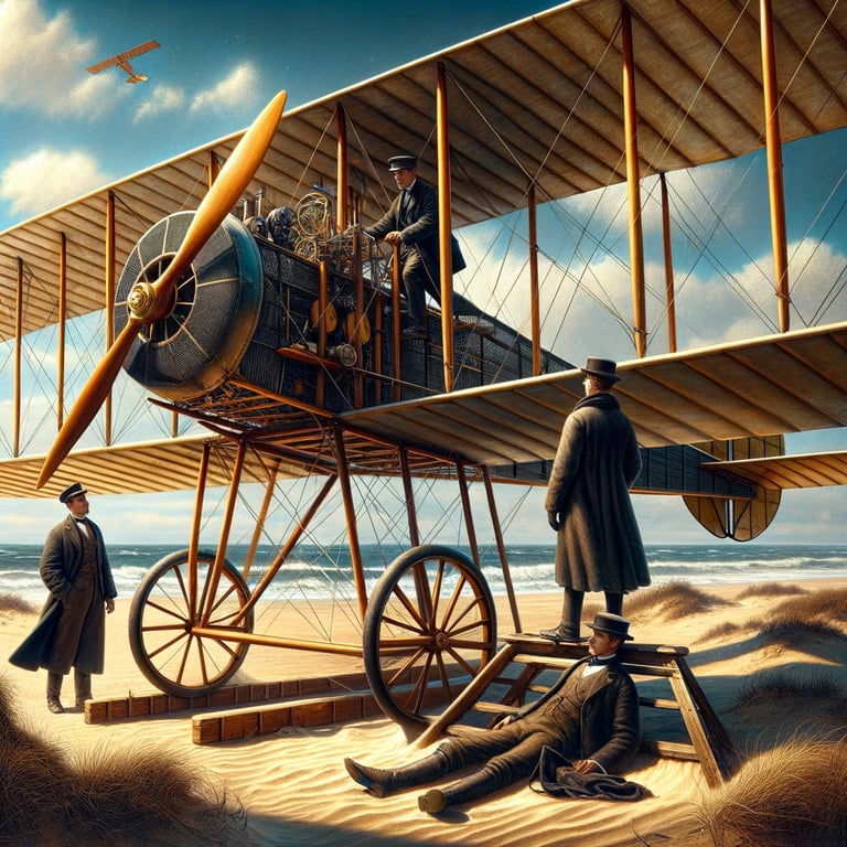 Wright Brothers' First Flight