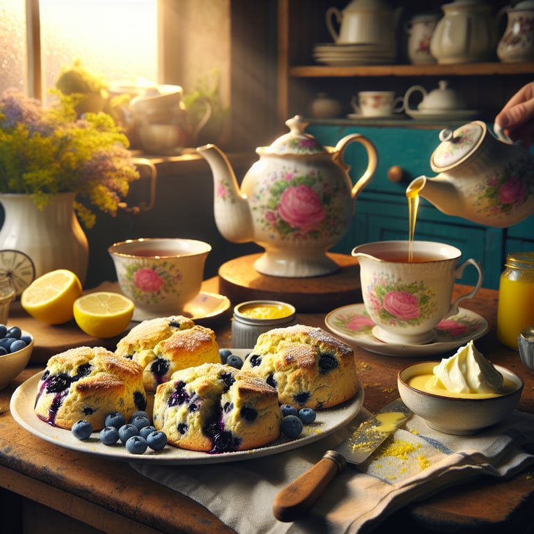 Blueberry Lemon Scones