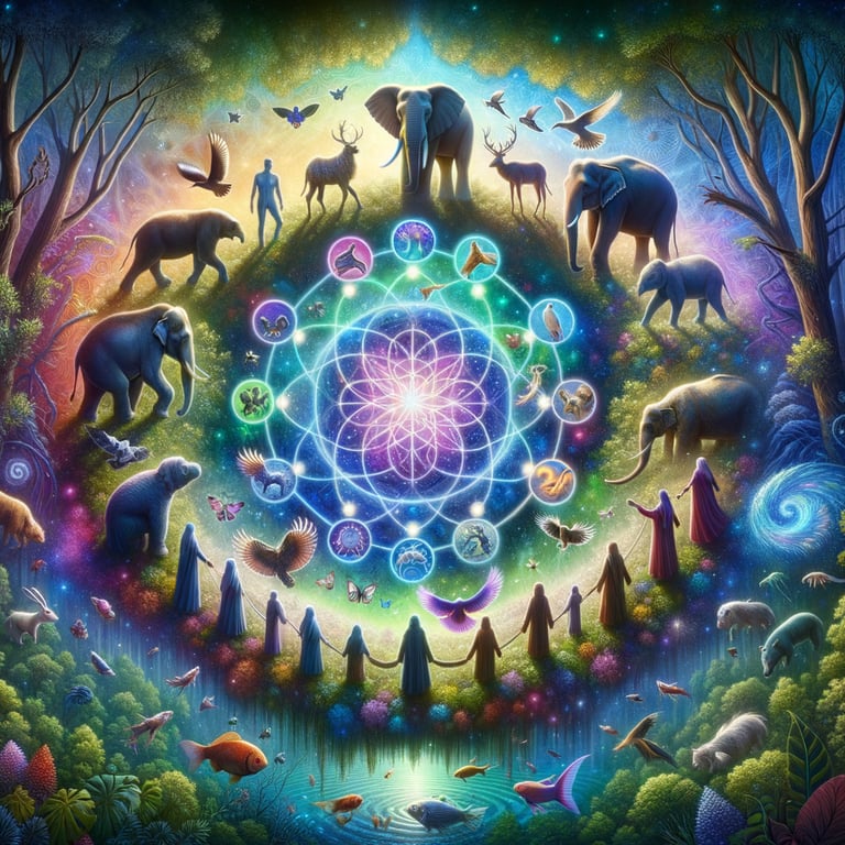 What if every species could communicate telepathically?