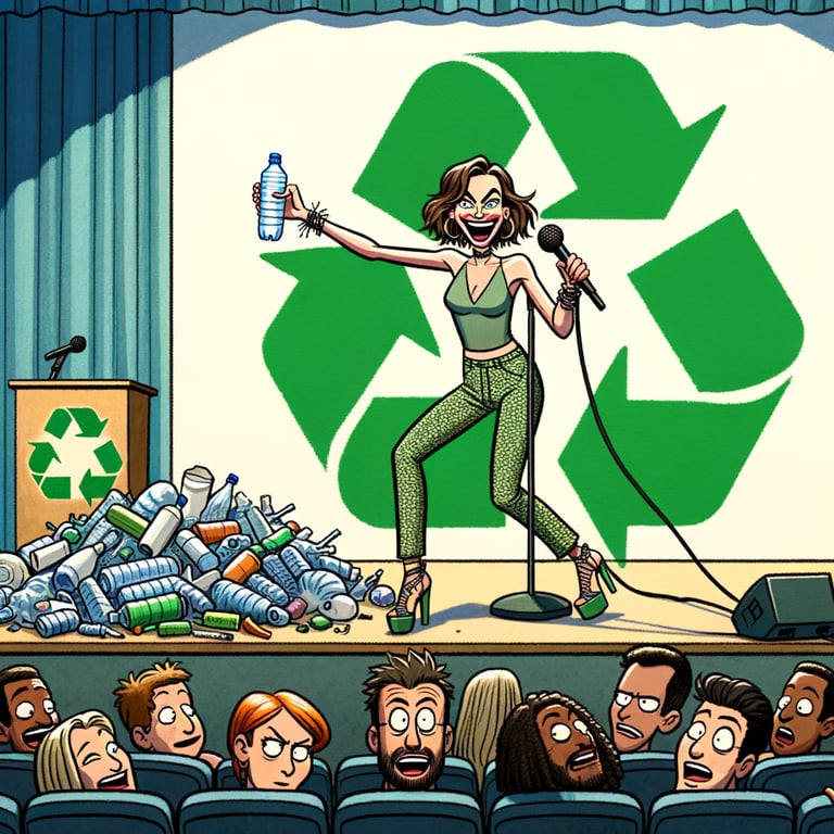 Eco-friendly hypocrites