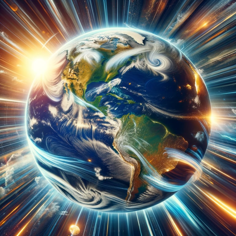 What if the planet rotated twice as fast?