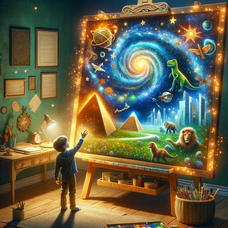 The Echoing Easel