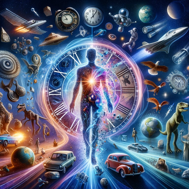 Why has time travel fascinated humanity throughout history?