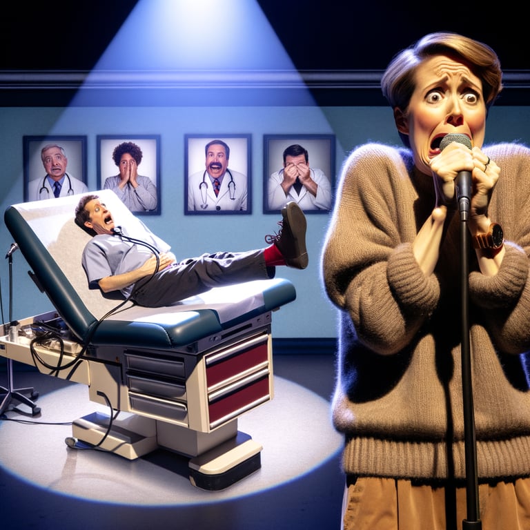 Awkward doctor's office conversations