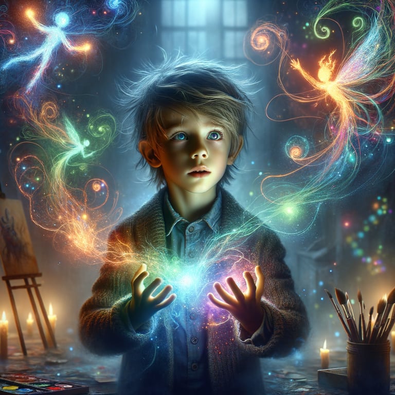 The Boy Who Painted with Light