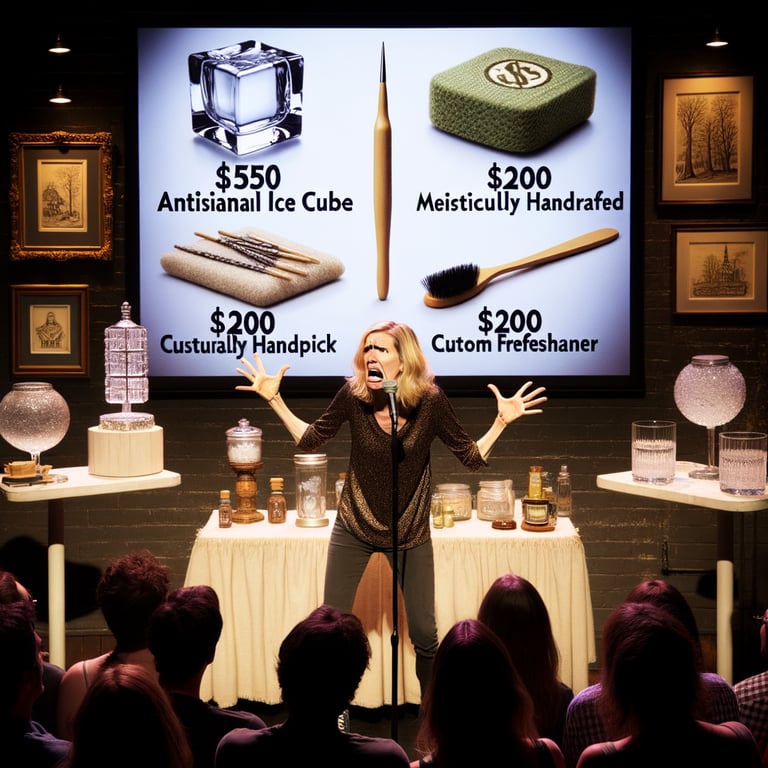 Overpriced artisanal everything