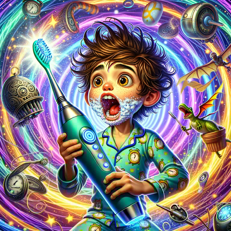 Timmy's Toothbrush Time Machine