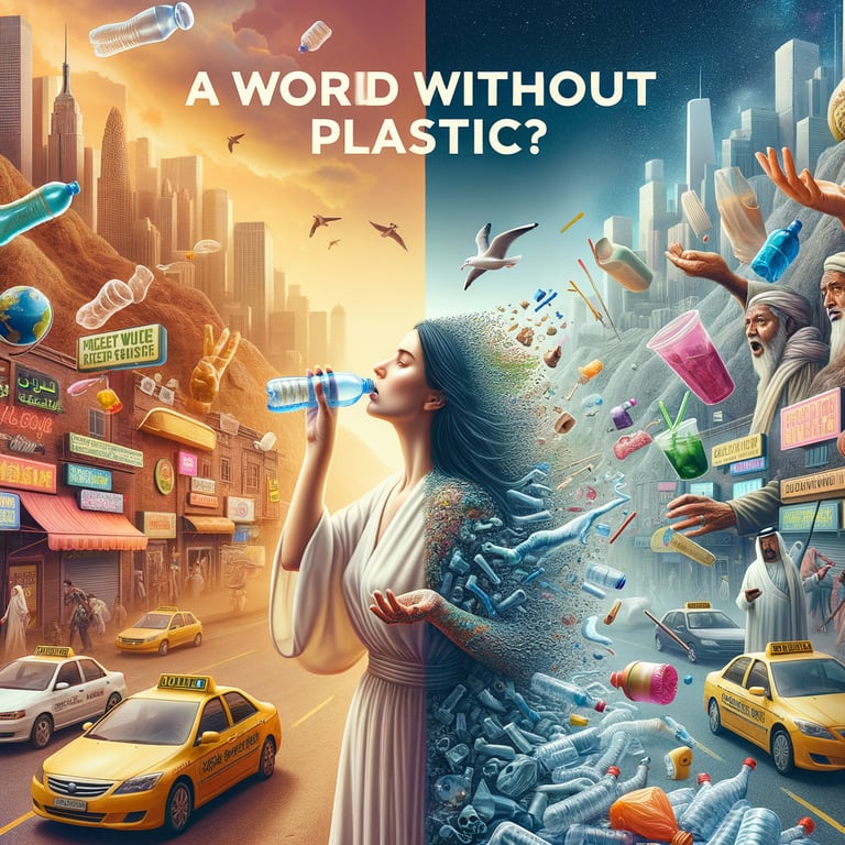 What if all plastic suddenly disappeared from Earth?