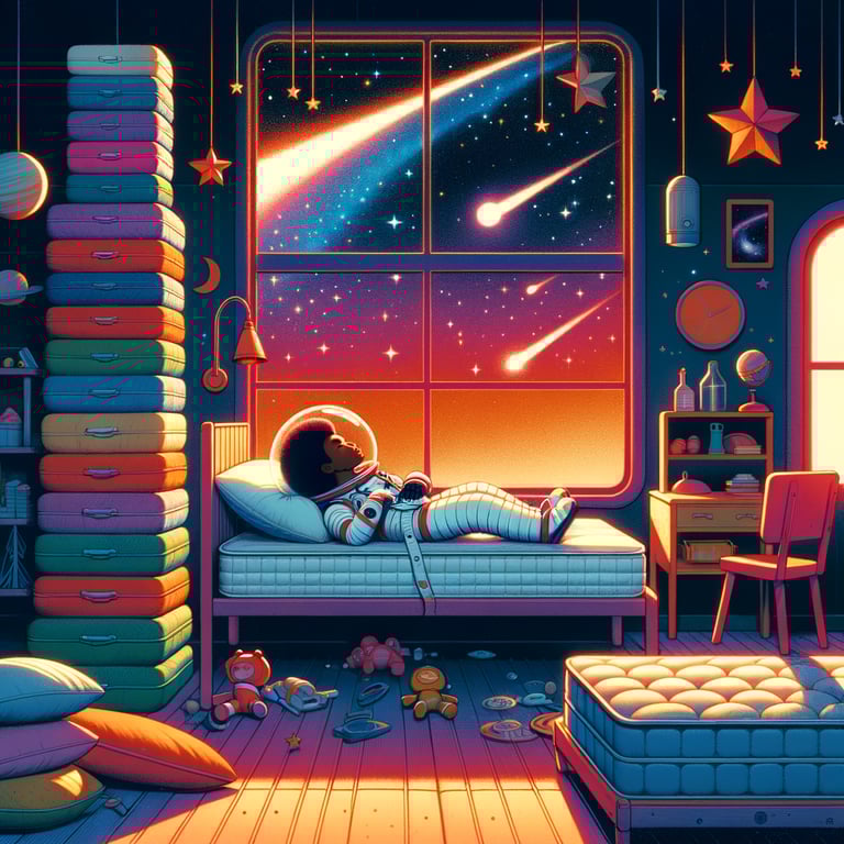 The Astronaut and the Meteor