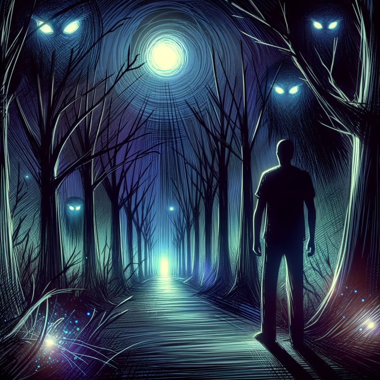 Why do humans universally fear darkness?