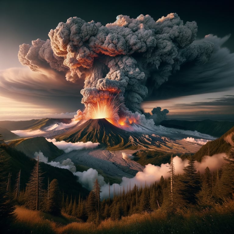 Mount St. Helens Eruption